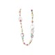 COLLIER CEINTURE CHANEL ET LOGO MULTICOLORES T 65-95 PEARLS BELT NECKLACE