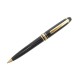 STYLO BILLE MONTBLANC MEISTERSTUCK MOZART PM DORE RESINE NOIR BALLPOINT PEN 395€