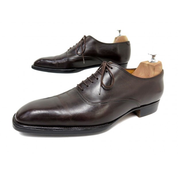 CHAUSSURES JM WESTON 634 BEAUBOURG RICHELIEU 8E 42 LARGE 42.5 LEATHER SHOES 850€