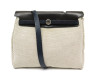 sac a main hermes herbag 30 bandouliere toile et cuir