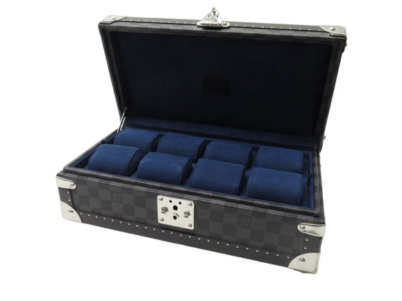 coffret 8 montres louis vuitton n48226 en damier