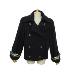  veste chanel p64548 double boutonnage brodee l 44