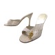 CHAUSSURES CHRISTIAN DIOR MULES TOILE OBLIQUE LOCK & KEY 39.5 CANVAS SHOES 750€