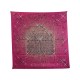 NEUF FOULARD HERMES MAGIC KELLY CARRE 90 EN SOIE ROSE NEW PINK SILK SCARF NEW