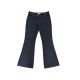 NEUF PANTALON CELINE FLARE LOGO TRIOMPHE M 38 LAINE BLEU PANTS TROUSERS 850€