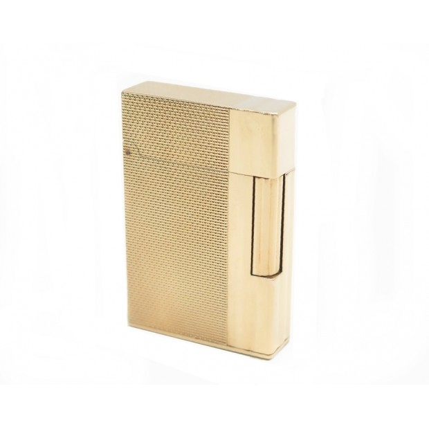 VINTAGE BRIQUET ST DUPONT LIGNE 2 EN OR MASSIF JAUNE 18K GOLD LIGHTER 29000€