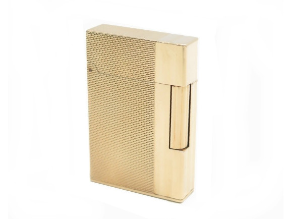 briquet st dupont ligne 2 en or massif jaune