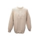 NEUF PULL BALENCIAGA CREWNECK CREST KNIT 664369 S OVERSIZE EN LAINE SWEAT 990€