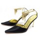 NEUF CHAUSSURES GIUSEPPE ZANOTTI FOR ICHTHYS 41 BORA BRIDE DOREE ESCARPINS 800€