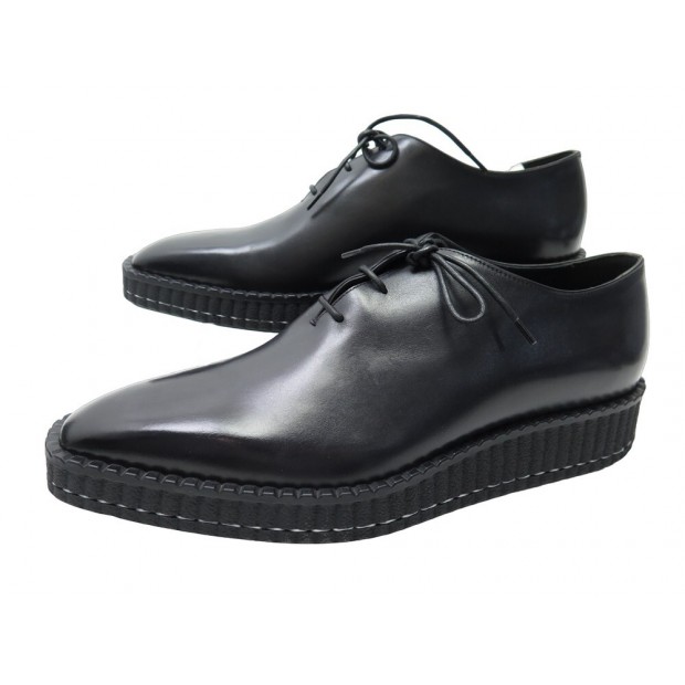 NEUF CHAUSSURES BERLUTI RICHELIEU ONE CUT DEMESURE S4753 9 43 CUIR SHOES 2150€