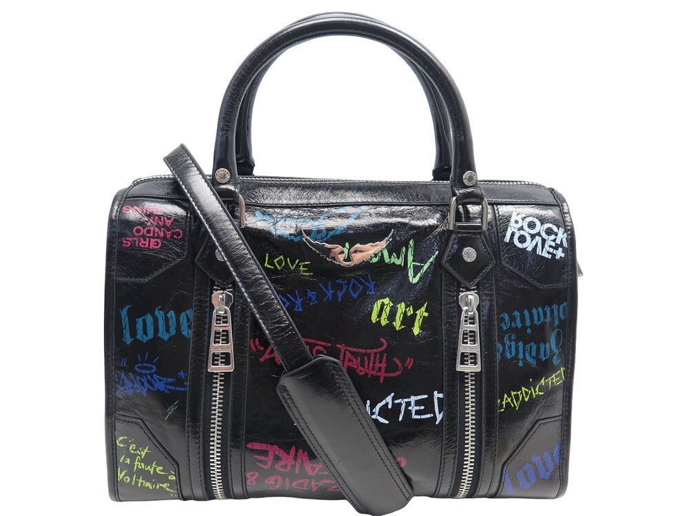 Sac à Main Bandoulière Zadig & Voltaire En Cuir Noir - Neuf Sans étiquette