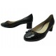 CHAUSSURES PRADA BLOCK HEEL PATENT 37IT 38 FR ESCARPINS A TALONS CUIR SHOES 890€