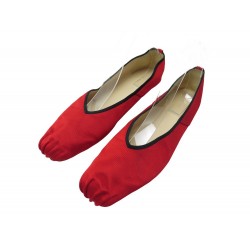 CHAUSSURES THE ROW BALLERINES BALLET 1139 39 TISSU ROUGE FLATS BALLET SHOES 670€