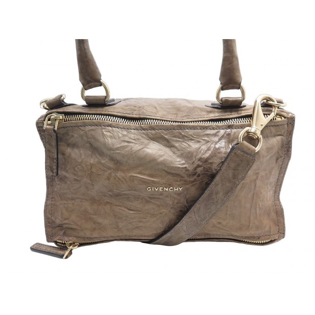 SAC A MAIN GIVENCHY PANDORA MEDIUM CUIR BEIGE BANDOULIERE HANDBAG PURSE 1940€