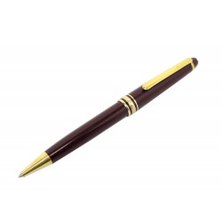 VINTAGE STYLO BILLE MONTBLANC MEISTERSTUCK CLASSIQUE DORE BORDEAUX PEN 615€