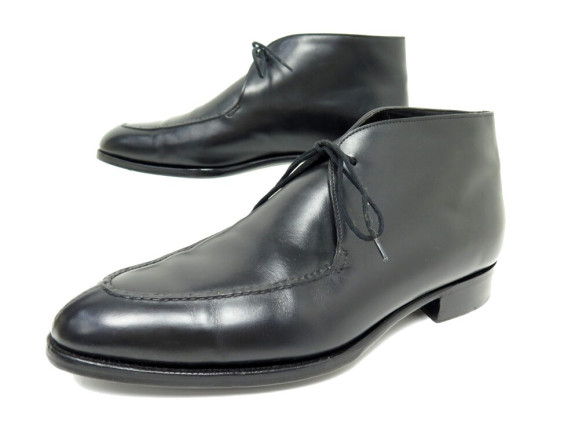 chaussures john lobb bottines fowey 8e 42 chukka cuir