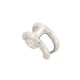 BAGUE HERMES OSMOSE PM H102539B T55 EN ARGENT MASSIF SAC BOITE SILVER RING 605€