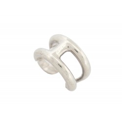 BAGUE HERMES OSMOSE PM H102539B T55 EN ARGENT MASSIF SAC BOITE SILVER RING 605€