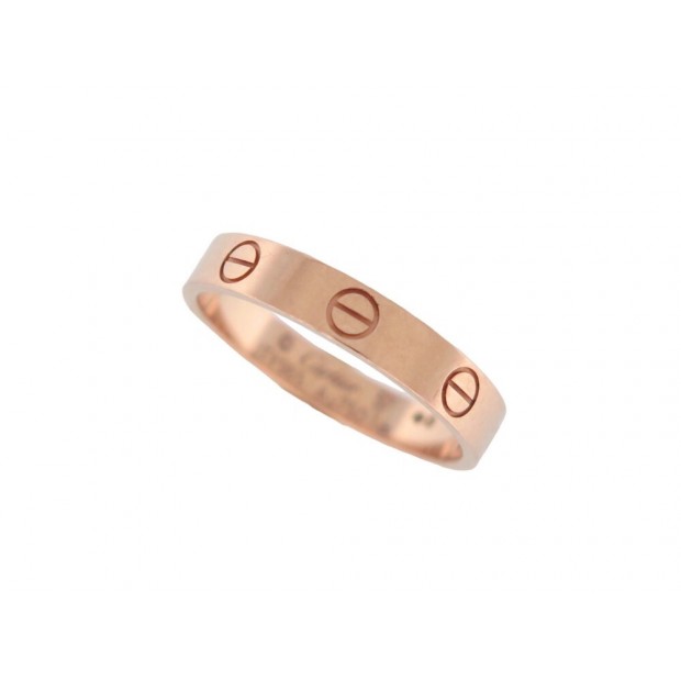 BAGUE CARTIER ALLIANCE LOVE CRB4085200 TAILLE 57 OR ROSE 18K GOLDEN RING 1350€