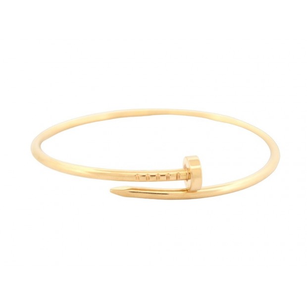 BRACELET CARTIER JUSTE UN CLOU PM CRB6062616 T16 EN OR JAUNE 18K STRAP 3900€