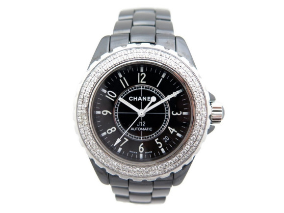 montre chanel j12 diamants h0950 38 mm automatique