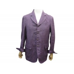 VESTE ARNYS BLAZER EN LIN VIOLET TAILLE 50 M PURPLE LINEN JACKET COAT VEST