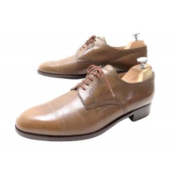 VINTAGE CHAUSSURES BERLUTI DERBY 8.5 42.5 CUIR MARRON BROWN LEATHER SHOES 1700€