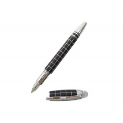 STYLO PLUME MONTBLANC STARWALKER METAL & RUBBER 08853 FOUNTAIN PEN 630€