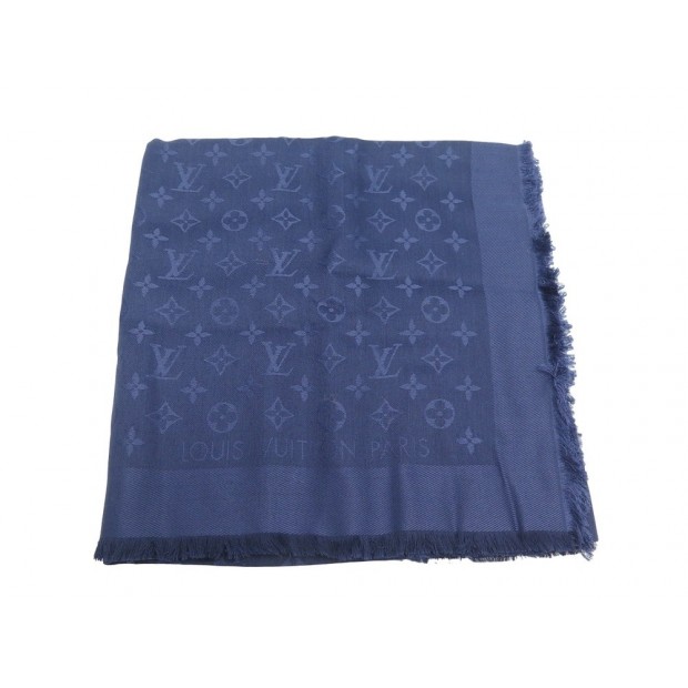 NEUF ECHARPE LOUIS VUITTON M72412 CHALE MONOGRAM EN SOIE ET LAINE NEW SHAWL 490€