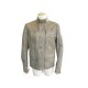 BLOUSON MATCHLESS XL L 50 FR VESTE EN CUIR BEIGE MANTEAU LEATHER JACKET 1400€