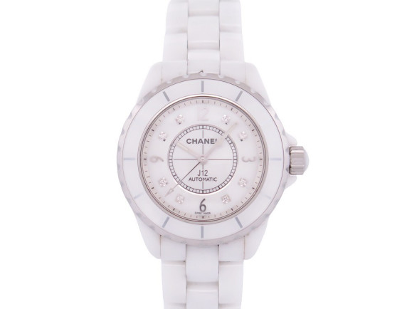 montre femme chanel j12 h2423 38 mm diamants