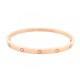 BRACELET CARTIER LOVE PM CRB6047317 15 CM OR ROSE 18K GOLDEN STRAP BANGLE 5150€