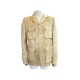 MANTEAU BELSTAFF SAHARIENNE L 50 EN CUIR BEIGE BLOUSON VESTE JACKET COAT 1495€