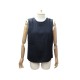 NEUF TOP CHANEL SANS MANCHE P38741V22259 42 L SOIE BLEU MARINE SILK SHIRT 2500€