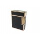 BRIQUET A GAZ ST DUPONT LIGNE 2 PLAQUE OR ET LAQUE DE CHINE NOIRE LIGHTER 1190€