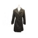 IMPERMEABLE BURBERRY LONG 50 IT 52 FR L COTON MARRON MANTEAU TRENCH COAT 2150€