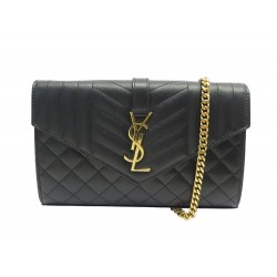 SAC A MAIN SAINT LAURENT CASSANDRE WALLET ON CHAIN BANDOULIERE HAND BAG 1450€