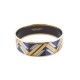 BRACELET MICHAELA FREY FREYWILLE T20 EMAIL BLEU PLAQUE OR 24K ENAMEL BANGLE 880€