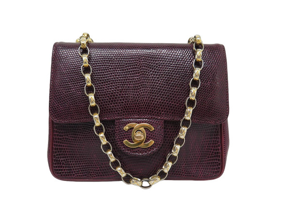 sac a main chanel timeless mini square cuir