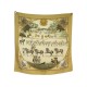 VINTAGE FOULARD HERMES PRESENTATION DES CHEVAUX CARRE 90 SOIE BEIGE SCARF 495€