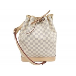 NEUF SAC A MAIN LOUIS VUITTON NOE GM EN TOILE DAMIER AZUR SEAU HAND BAG 1600€