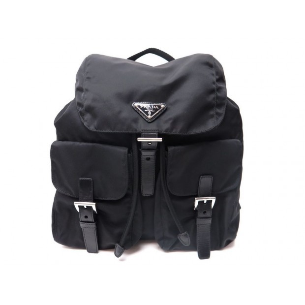 prada bz2811 sac a dos en toile noir