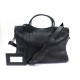 SAC A MAIN BALENCIAGA BLACKOUT CITY 443514 BANDOULIERE CUIR NOIR HAND BAG 2200€