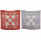 NEUF FOULARD HERMES TATERSALE EN ZIGZAG DOUBLE FACE H903865S CARRE 90 SCARF 620€