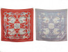  foulard hermes tatersale en zigzag double face