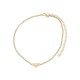NEUF COLLIER CHANEL LOGO CC & STRASS 43-57 METAL DORE GOLD STEEL NECKLACE 830€