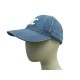 NEUF CASQUETTE CELINE BASEBALL TRIOMPHE 2AUT6930F S 50-63 CM DENIM BLEU CAP 520€