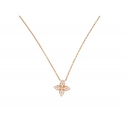 COLLIER LOUIS VUITTON PENDENTIF IDYLLE BLOSSOM OR 18K DIAMANTS NECKLACE 4400€