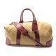 SAC DE VOYAGE POLO RALPH LAUREN TOILE ET CUIR 