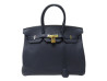 sac a main hermes birkin 35 cuir togo bleu nuit 2016